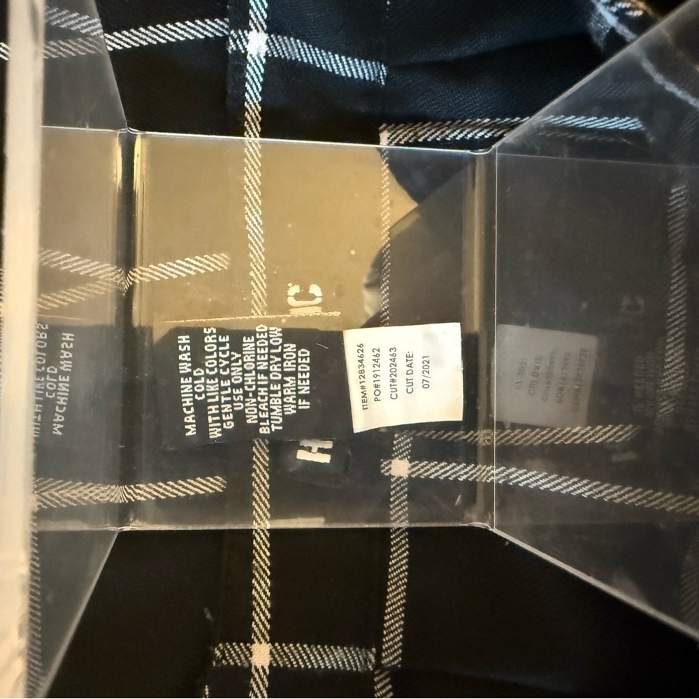 Like New Hot Topic Windowpane Plaid Pleated Mini Skirt - Picture 4 of 4
